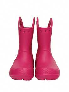 Crocs Handle It Kids Rain Boot Candy Pink CR12803 - Rosa - Ver 5