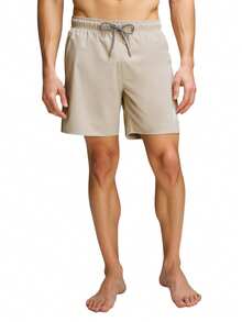 Calvin Klein Men's Beach Shorts Beige - Beige - View 1