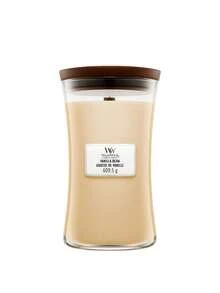 WoodWick Vanilla Bean Large Hourglass Candle 610 G - Gourmand - View 2