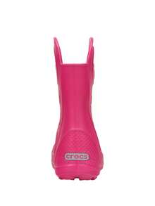 Crocs Handle It Kids Rain Boot Candy Pink CR12803 - Rosa - Ver 3