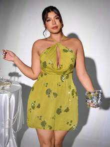 Firerie Sleeveless Hollow Out Vintage Fashionable Dress, Party Dress, Prom Dress, Wedding