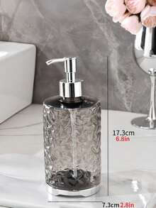 1 件可再填充浴室液体皂/洗发水/爽肤水分配器瓶，沐浴露和化妆品压力泵瓶家居浴室装饰秋季装饰 - 彩色 - 查看 19