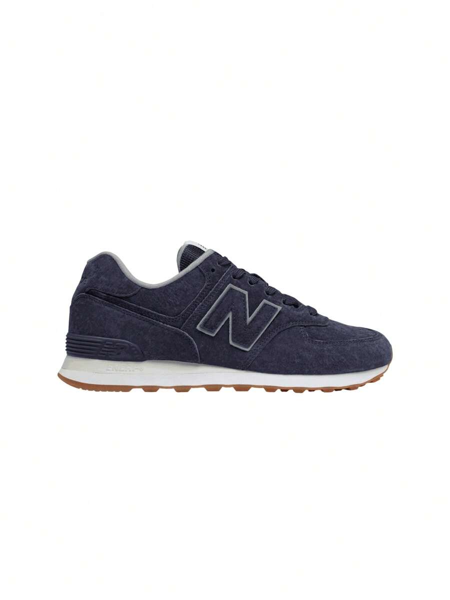 New Balance ML574EPA Solid Color Low-Top Casual Shoes, Fashionable Minimalist Design For Everyday Wear - Navy - View 1
