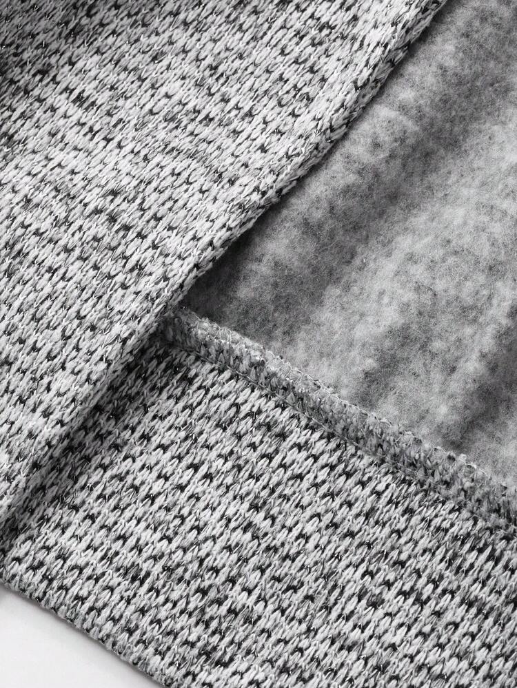 Women's Autumn/Winter Thermal Lined Sweatshirt, Loose Fit Street Style Casual Jacket