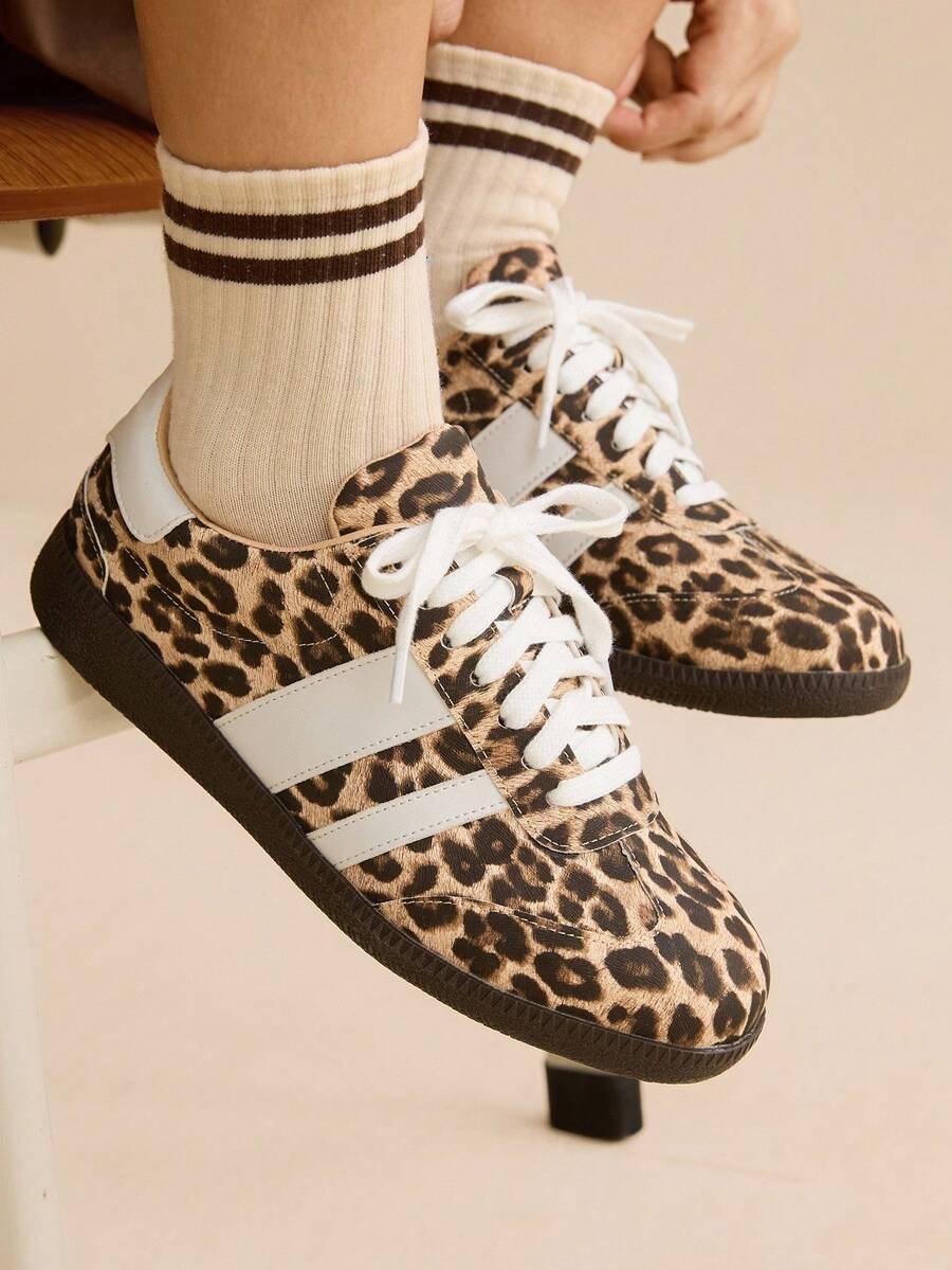 CUCCOO EASI Damen Lässig Schnür-Sneaker mit flachem Komfort, vielseitig für den täglichen Gebrauch - Verschiedenfarbig - Übersicht 1