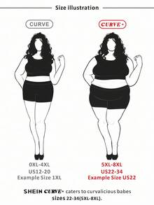 SHEIN CURVE+ Vestido de Moletom com Mangas Longas e Estampa Xadrez em Patchwork para Mulheres Plus Size, Adequado para Outono/Inverno