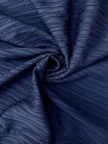 Modelyn Plus Size Casual Solid Color Puff Sleeve Shirt