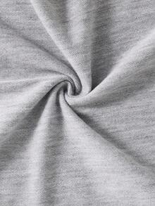 Sparklyn 青少年女孩休闲不对称长袖运动衫