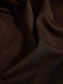 CLARA VERO 2 Pcs, Oversize Blazer Jacket & Wide Leg Pants - Brown - View 8