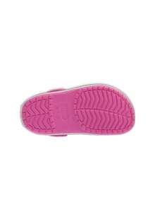 Crocs Crocband Kids Clogs Party Pink CR204537 - Pink - View 4