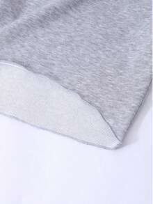 SHEIN Mädchen Schmetterling Muster asymmetrische Schulter freiliegende asymmetrische Saum Lässig Sweatshirt