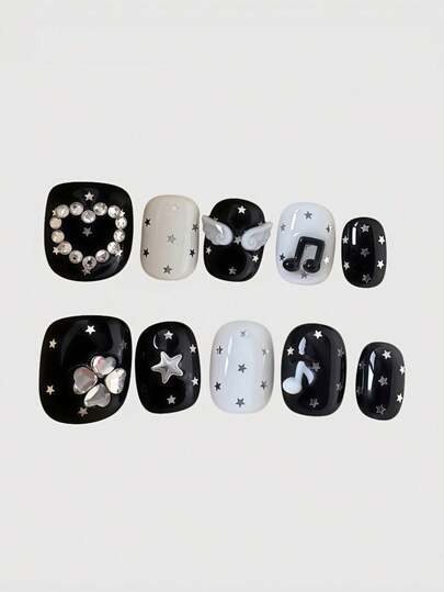 Anime Press On False Nails