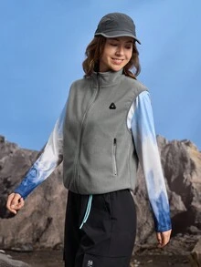 In My Nature Vestes sans manches pour femmes Vestes en polaire pour l'automne/l'hiver Veste sans manches pour femmes Hauts de randonnée pour femmes Vêtements de plein air pour femmes Vêtements de sport pour femmes Vêtements de randonnée pour femmes