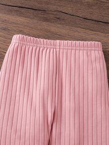 SHEIN Baby Mädchen Herbst/Winter, süßes Cartoon-Muster, Kapuzenpullover mit elastischem Bund und langen Hosen, Set – perfekt für Freizeit, Alltag und Schule im Herbst und Winter, warme und bequeme lange Ärmel, ideal für Freizeit, Alltag und Schule im Herbst und Winter, süße Kleidung, Kinder-Sweatshirt-Set, Mädchenkleidung mit Katzen, Zwillingsmädchenkleidung, passendes Mädchen-Outfit - Verschiedenfarbig - Übersicht 7