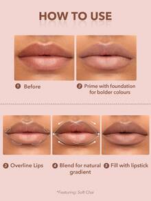 SHEGLAM Glam 101 Lippenstift & Liner Duo-Macaron 2-in-1 matter doppelseitiger Lipliner Lippenstift Stift, hochpigmentiert, langanhaltend, glatt, leicht zu tragen, Lippen Make-up in Rosa und Braun, Marken Beauty Make-up Kosmetik für Frauen und Mädchen, perfekt für Herbst und Winter, ideal für Y2K, festliche Mode, geeignet als Geburtstagsgeschenk, Halloween Party, beste Farbe - Verschiedenfarbig - Übersicht 8