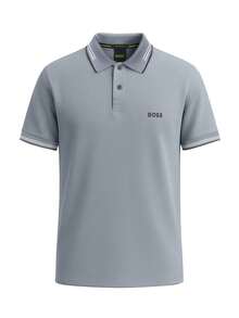 Hugo Boss Men's Polo Shirts Grey - Light Grey - View 4