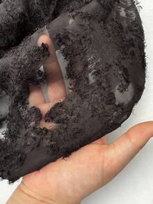 Weeklong Áo cánh dự tiệc vải jacquard ren thanh lịch cỡ lớn cho nữ, trang phục công sở - màu đen - Xem 4