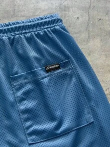 AXEPEAK 男士数码印花网眼宽松短袖T恤套装