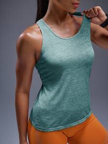 Powerista 網紗拼接拼接工字運動背心