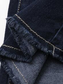 DAZY Tween Girls Flared Denim Jeans - Blue - View 4