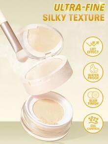 SHEGLAM Insta-Ready Ultra-Fine 磨皮&提亮 定妝蜜粉 二合一-Banana 品牌 美容 化妝 化妝品 適合女性與女孩 完美搭配冬季 Y2K 時尚 流行 生日禮物 假期 派對準備就緒 最佳顏色 - Banana - 查看 6