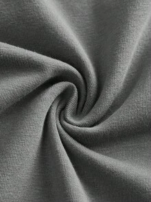 SHEIN EZwear 2 件套女士休闲高腰折叠阔腿直筒裤，适合夏季 - 彩色 - 查看 8