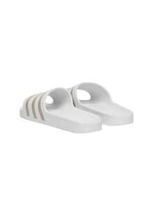 Shower Adilette Unisex Sandals White EF1730 - 白色鉑金金屬色 - 查看 2