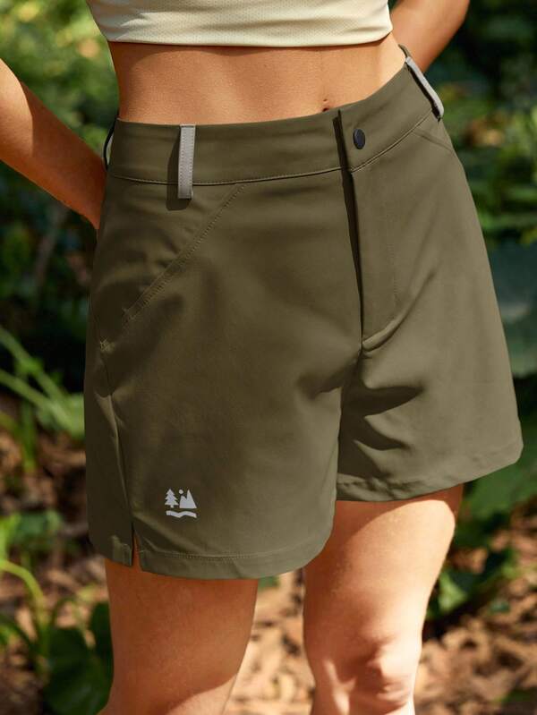 In My Nature Short décontracté imprimé pour femmes, short de randonnée rapide à séchage rapide pour femmes, short d'athlétisme pour femmes, short de randonnée pour femmes, short d'entraînement pour femmes