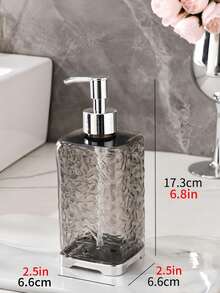 1 件可再填充浴室液体皂/洗发水/爽肤水分配器瓶，沐浴露和化妆品压力泵瓶家居浴室装饰秋季装饰 - 彩色 - 查看 21