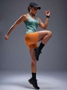 Powerista 網紗拼接拼接工字運動背心