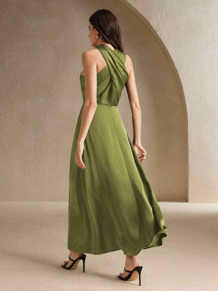 Anewsta Essential Sleeveless Dress, Elegant Urban Resort Wear, Suitable For Spring, Summer, Festivals, Valentine's Day, Parties