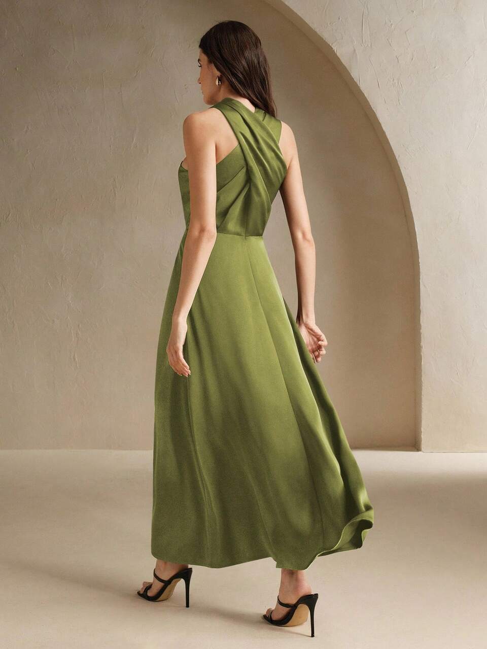 Sleeveless Dress, Elegant Urban Resort Wear, Suitable For Spring, Summer, Festivals, Valentine's Day, Parties