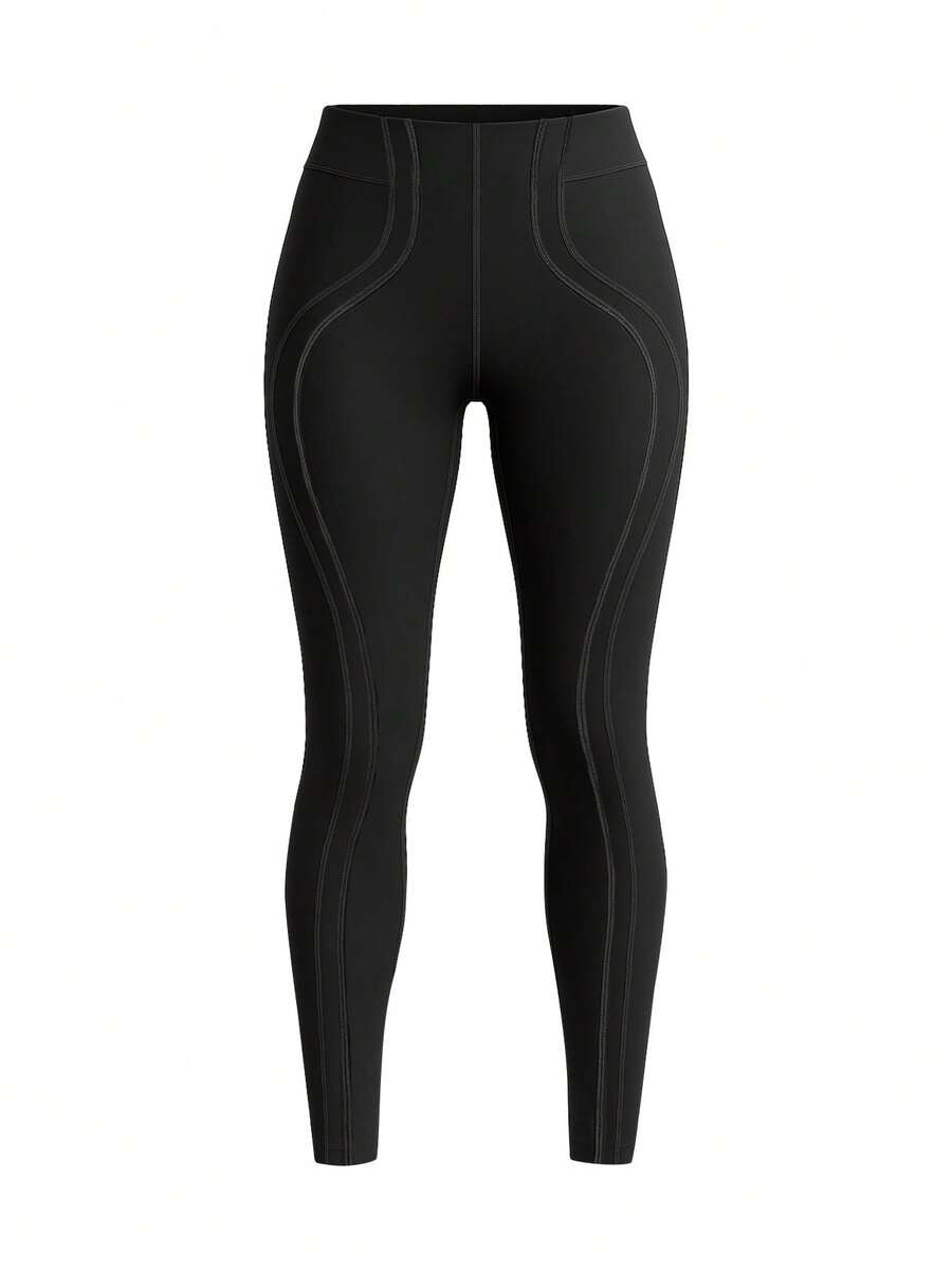 Puma Sports Leggings Versatile Soft Supportive Home Daily Training Black 525680-01 - Black - View 1