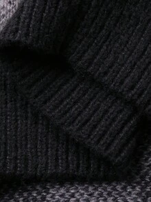 DAZY 秋冬款少女休闲棋盘格开衫 - 彩色 - 查看 7