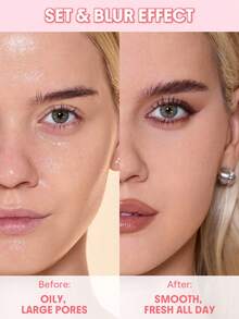 SHEGLAM Insta-Ready Ultra-Fine Blur & Lift Setting Powder Duo-Bubblegum Brand Beauty Makeup Face Paint Cosmetic For Women Girls Perfect For Fall Winter Ideal For Y2K Fancy Fashion Suitable For Birthday Christmas Present Party Ready Best Color