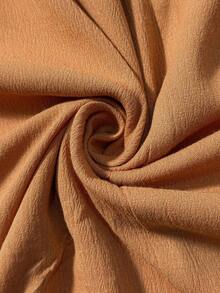 Florisole Váy Maxi Dài Phong Cách Bohemian Mùa Hè Mới Của Pháp, Cổ Chữ V, Thắt Lưng, Ôm Vừa Vặn, Thời Trang Đa Năng Cho Nữ - màu nâu - Xem 3