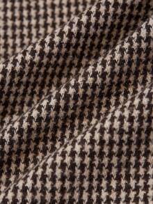 Radiana 大码女装秋冬优雅日常百搭长袖荷叶边修身西装外套（含腰带），正式千鸟格纹，复古时尚通勤棕色格纹套装，适合街头风、都市风、性感办公室女郎、度假装、通勤、商务、复古、派对、度假、外出、老钱风、层次感丰富的穿搭、约会之夜、聚会、极简主义、生日、正式场合、辣妹风、伊比沙岛风、纳什维尔风、休闲、端庄、时尚、休闲、购物、街头风、外出等多种场合，修身显瘦。 - 卡其色 - 查看 14