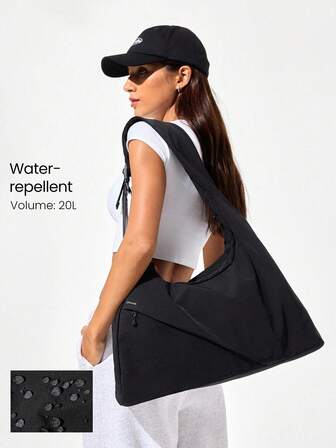 GLOWMODE 20L Water-Repellent Magnetic Strap Zipper Pocket Adjustable Reflective Shoulder Bag Daily Casual