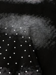 ROMWE MEN Street Life sweat-shirt à capuche vintage lavé pour hommes, style rétro streetwear, automne hiver - Multicolore - Voir 5