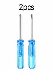 10pcs Blue Mini Screwdriver Set, Toy 2mm Cross Word Repair Tool, Suitable For Exercising Hands-On Ability Small Repair Tool, Crystal Screw Tool Halloween, Christmas, Thanksgiving Gift, Tools For Men