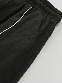 Manfinity Sport Corelite Quần thể thao nam dáng rộng, có dây rút ở eo và túi, in hình bò tót. - Nhiều màu - Xem 3