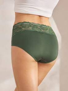 Ocili Women's Comfortable Lace Patchwork Panties