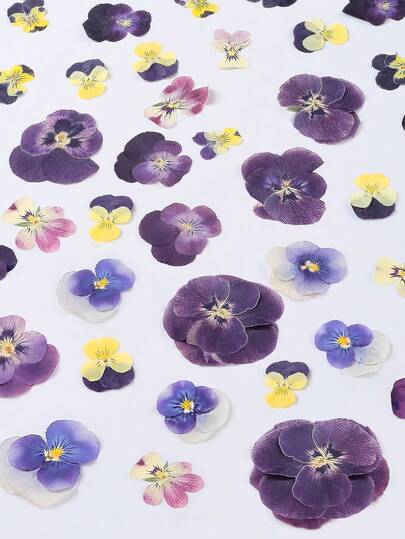 Resin Pressed Flowers & Dried Leaves Assorted Natural Botanical Craft Kit, For Scrapbooking DIY, Epoxy Resin Jewelry Molds, Candles, Soap Making, Nail Art - The Pressed Flowers Are Made From Natural Fresh Flowers, So Each Piece Varies Slightly In Size And Shape. The Dried Flower Set Is Made Of Naturally Pressed Flowers And Greenery, Retaining The Color, Shape And Aroma Of Fresh Herbs, Making It A Suitable Gift For Family Or Friends Who Love Handicrafts