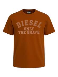 Men's T-Shirts Brown - Brown - View 4