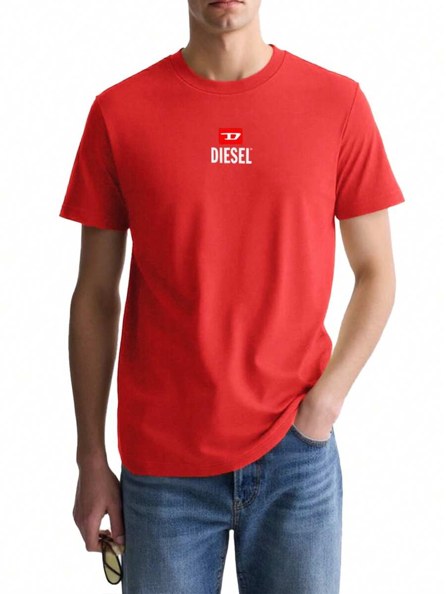Diesel Women's T-Shirts Red - Red - View 1