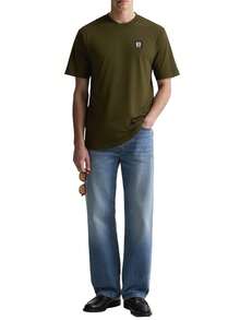 Diesel Men's T-Shirts Green - Green - View 3