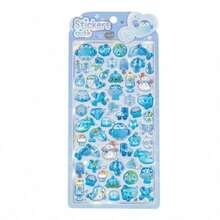 1Pc/2PCS 3D Embossed Stickers - Cute Cat, Dinosaur, Rabbit, Penguin Cartoon Animal Decorative Stickers, DIY Scrapbooking Material