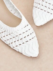 Rosivie Women's Casual Versatile Simple Flat Shoes - White - View 7