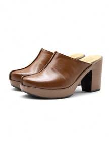 Women Heeled Sandals - Beige - View 6
