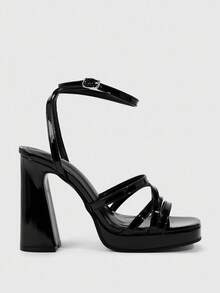 CUCCOO SZL Damen modische, vielseitig einsetzbare Absatz-Sandalen